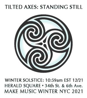 Tilted Axes Performs In Herald Square For The Winter Solstice 