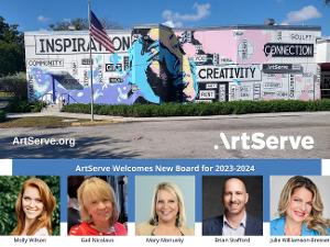 South Florida's ArtServe Welcomes New Board For 2023-2024 