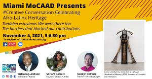 Miami MoCAAD Announces Upcoming Creative Conversation Series Image