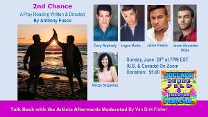 The JOCUNDA FESTIVAL Presents A Virtual Play Reading Of 2ND CHANCE By Anthony Fusco Image