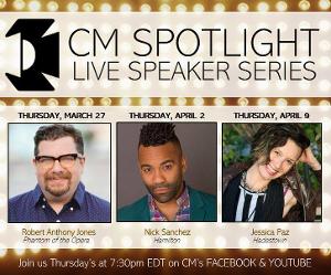 CM Performing Arts Center To Host Live Speaker Spotlight Series 