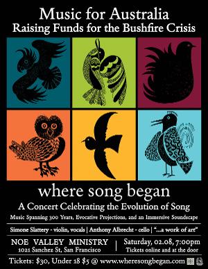 MUSIC FOR AUSTRALIA: A CONCERT RAISING FUNDS FOR THE BUSHFIRE CRISIS to Take Place in February Image
