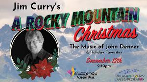 The Williamson County Performing Arts Center Presents JIM CURRY'S A ROCKY MOUNTAIN CHRISTMAS  Image