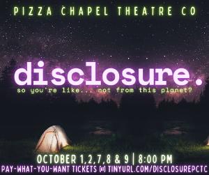 Start Spooky Season With Pizza Chapel Theatre's DISCLOSURE Image