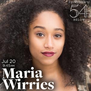 Maria Wirries Brings Solo Show to Feinstein's/54 Below This July Image