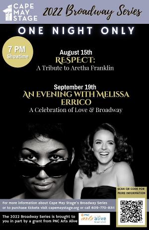 RESPECT: A TRIBUTE TO ARETHA FRANKLIN Comes to Cape May Stage 