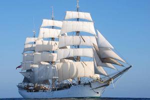 The Training Ship 'DANMARK' To Dock At The Seaport In New York For UNGA And Climate Week Image