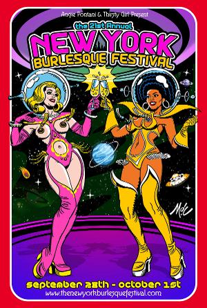 21st Annual New York Burlesque Festival to Feature 100 Performers From Around the Globe 