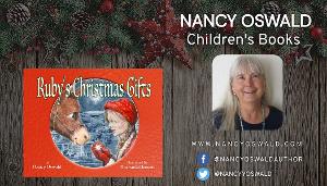 Nancy Oswald Promotes Holiday Children's Book RUBY'S CHRISTMAS GIFTS Image