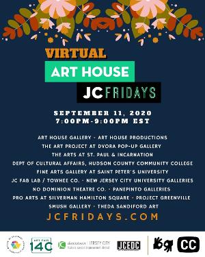 Art House Productions Announces Lineup For Virtual JC Fridays On September 11, 2020 Image