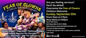 Fear Of Clowns Cabaret Comes to Don't Tell Mama 