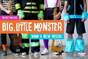 Bucket Brigade Addresses Anxiety And Fear In BIG LITTLE MONSTER A Musical For All Ages  Image