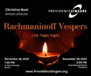 Providence Singers To Present Rachmaninoff Vespers  Image