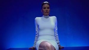 Janice Dickinson Spoofs Sharon Stone's BASIC INSTINCT Character In BARBEE REHAB Image