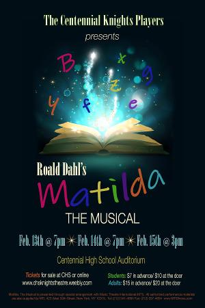 MATILDA THE MUSICAL Announced At Centennial High School 