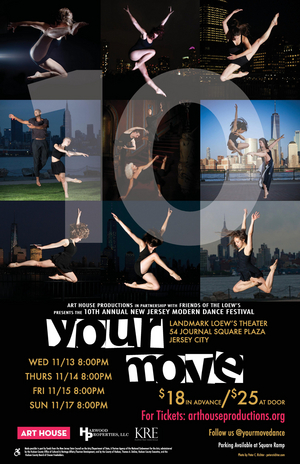 The 10th Annual YOUR MOVE MODERN DANCE FESTIVAL Returns To The Landmark Loew's Theatre 