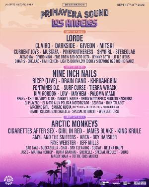 Primavera Sound Los Angeles Announces Set Times And Experiential Programming For Debut Festival Image