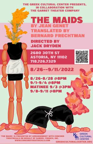 The Greek Cultural Center and The Garret Theatre Team Up With Production of THE MAIDS Image