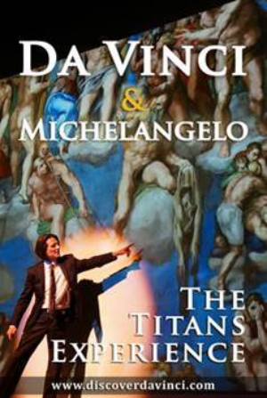 DAVINCI & MICHELANGELO: THE TITANS EXPERIENCE Opening St Luke's Theatre Image