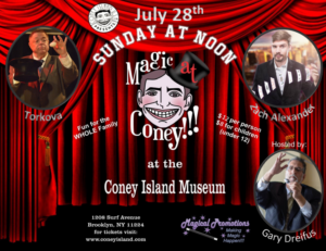 MAGIC AY CONEY!!! Announces Performers The Sunday Matinee - July 28 Image