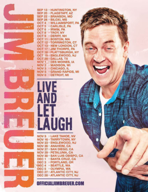 Comedian Jim Breuer Announces North American LIVE AND LET LAUGH Tour Image
