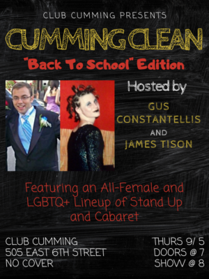CUMMING CLEAN: “Back-To-School” Edition Comes To Club Cumming! 