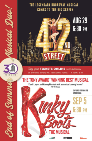 The WYO Theater Presents 42ND ST & KINKY BOOTS 