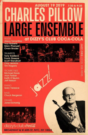 Charles Pillow Large Ensemble Celebrates Miles Davis At Dizzys Club Image