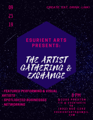 Esurient Arts Presents The Artist Gathering & Exchange Image