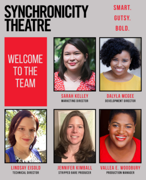 Five New Hires Announced At Synchronicity Theatre 