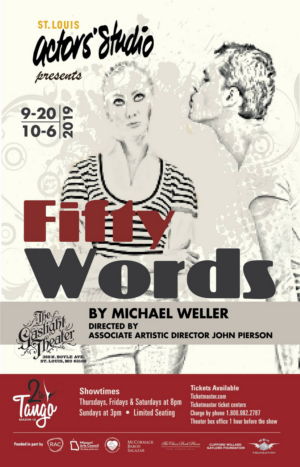 St. Louis Actors' Studio Presents FIFTY WORDS, 9/20-10/6 Image