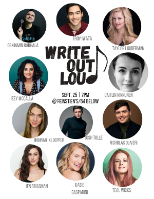 Taylor Louderman Presents WRITE OUT LOUD With Caitlin Kinnunen, Teal Wicks And More 