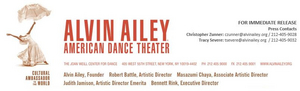 Alvin Ailey American Dance Theater Announces Special Events To Introduce New York City Center Season 