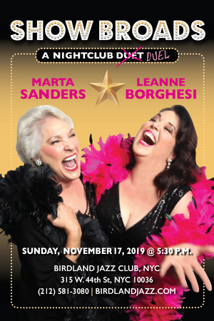 Marta Sanders And Leanne Borghesi Bring Showbroads To Birdland Image