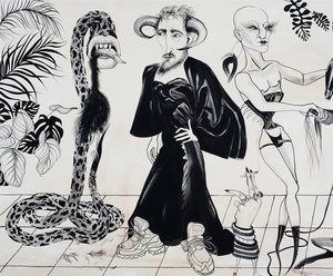 Chapter NY Announces THE DEVIL SEES BEAUTY IN A PAIR OF HORNS, FOUR CLAWS, AND A TAIL Image