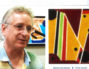 Visual Artist Peter Calvert's 'Manhattan Mirage' Art Exhibit / Sale Closing Reception Appears at Studio 55C Gallery 