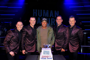 Australia's Human Nature Celebrates 2000th Show In Las Vegas With Mentor, Smokey Robinson 
