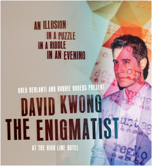 David Kwong's THE ENIGMATIST Returns to the High Line Hotel Image