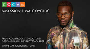 COCA & The Saint Louis Fashion Fund Announce Fall Speaker: Walé Oyéjidé  Image