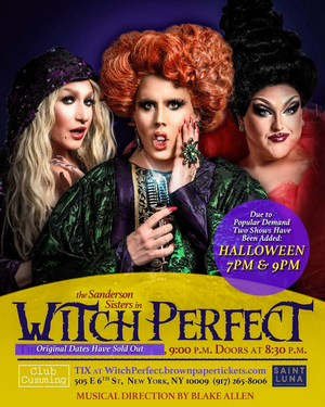 WITCH PERFECT At Club Cumming Adds Two More Performances 