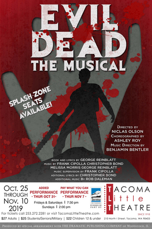 Tacoma Little Theatre Presents EVIL DEAD: THE MUSICAL 
