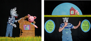 The Ballard Institute Presents THE THREE LITTLE PIGS By Crabgrass Puppet Theatre 