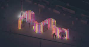 Winning 'Ziggy' Installation Will Fill Flatiron Public Plaza For Holidays Image