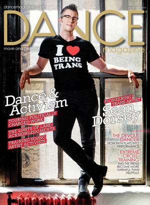 Sean Dorsey Is First Openly-Transgender Artist To Appear On Cover Of Dance Magazine  Image