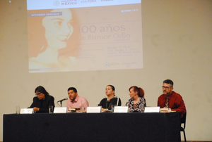 La Voz De Eunice Odio Acompañó La Presentación Del Libro Dedicado A La Escritora Por El Centenario De Su Natalicio 