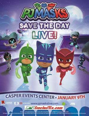 The PJ Masks Return to the Casper Events Center 