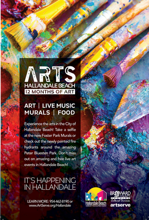 City Of Hallandale Beach And ArtServe Partner For City's Artistic Rebranding  Image