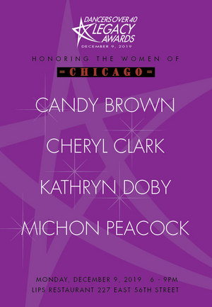 Dancers Over 40 Announces 11th Annual Legacy Awards and Holiday Dinner Image