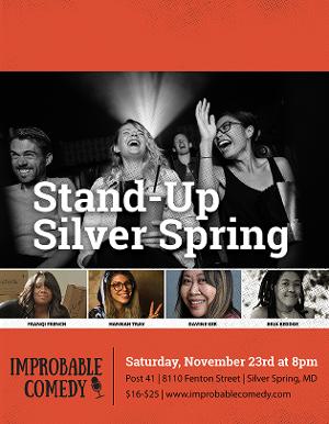 Stand-Up Silver Spring Is Back At Post 41 Image