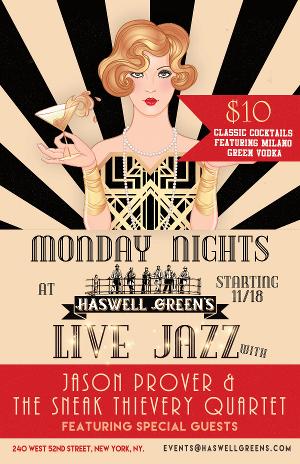 The Milano Green Jazz Scene Announces Lineup At Haswell Green's 